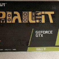 Видеокарта Gtx 1660 ti 6gb на гарантии