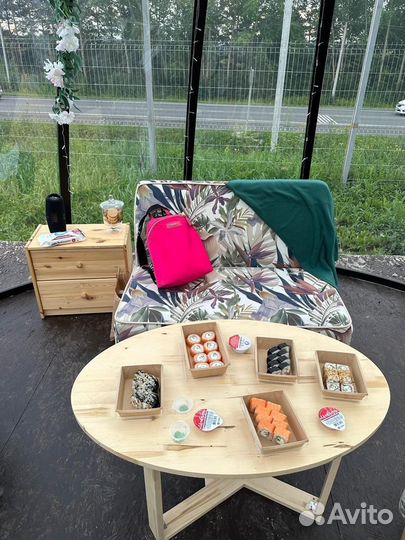 Аренда теплой беседки с мангалом