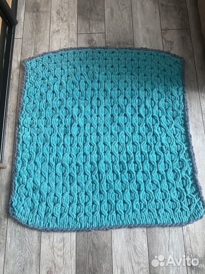 Пледик детский плюшевый ручной работы