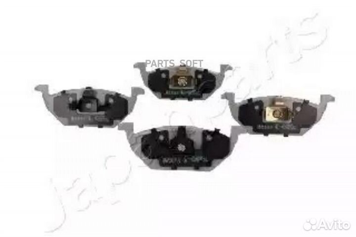 Japanparts PA-0044AF Колодки торм.передн