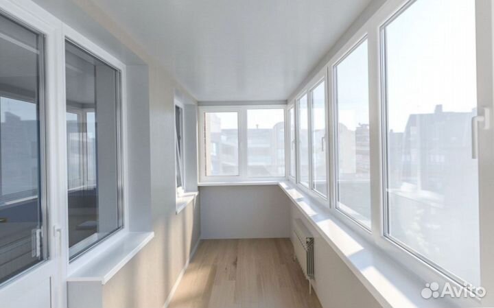 Комплексное остекление и отделка