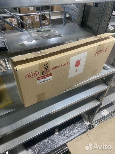 Стекло KIA ceed (CD) боковины заднее правое