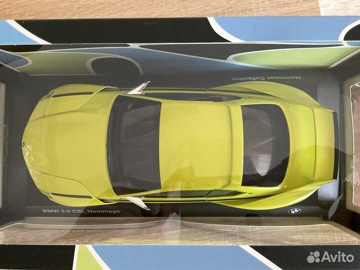 BMW 3.0 CLS Hommage 1:18 80432413753