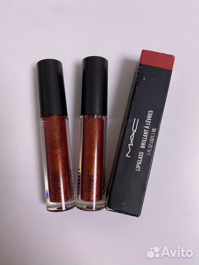 Блеск для губ Mac, тон 350 pretty peppa