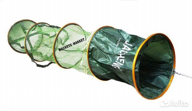 Садок рыболовный круглый прорезиненный