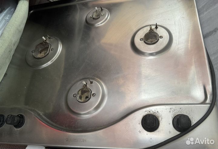 Газовая варочная панель 4 конфорки ariston