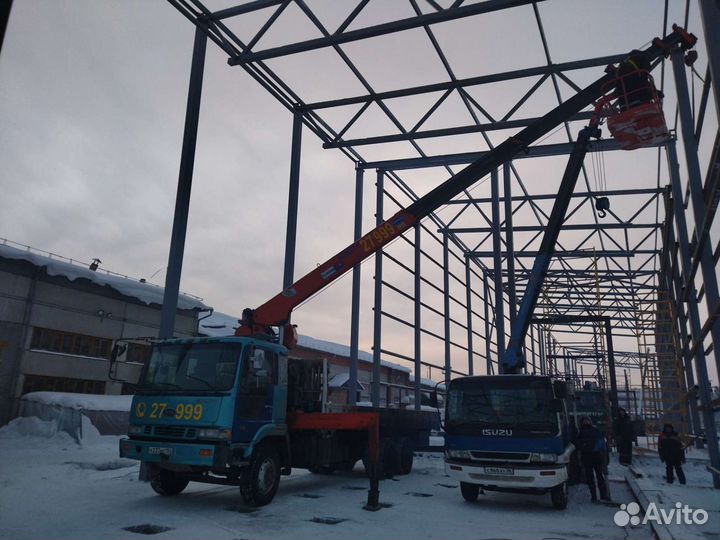 Эвакуатор кран борт Автовышка