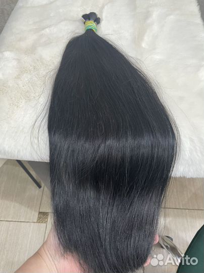 Натуральный срез волос