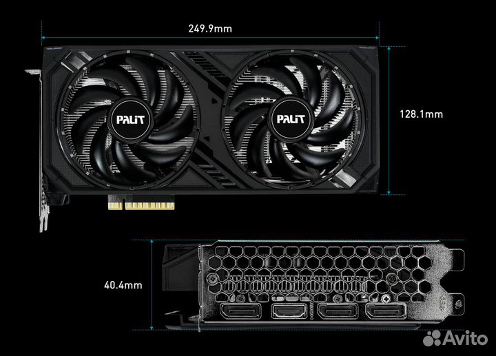 Palit nvidia GeForce RTX 4060 dual OC