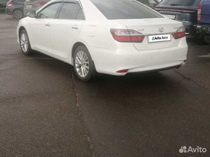 Toyota Camry 2.5 AT, 2015, битый, 230 000 км