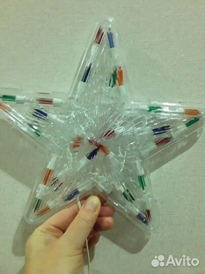 Украшение ёлочное звезда