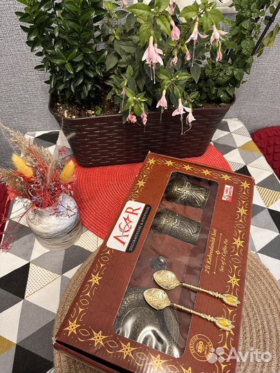 Набор для кофе (турецкие армуды) на подарок