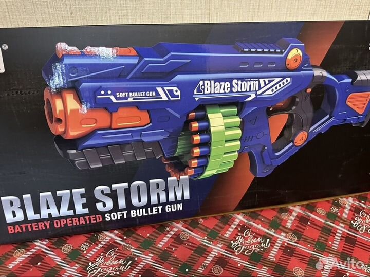 Nerf blaze storm (нёрф) новый