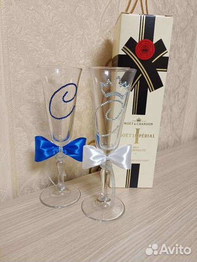 Свадебные бокалы