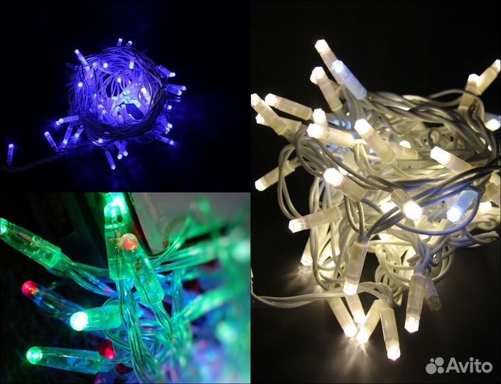 Гирлянда бахрома премиум оптом