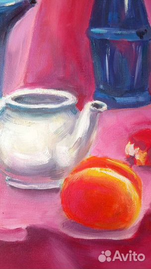 Картина маслом на холсте натюрморт