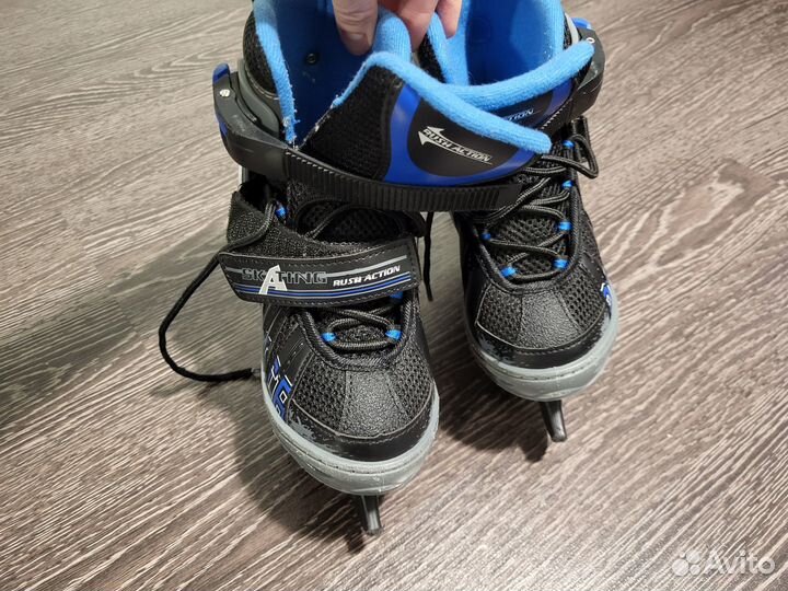 Коньки детские раздвижные