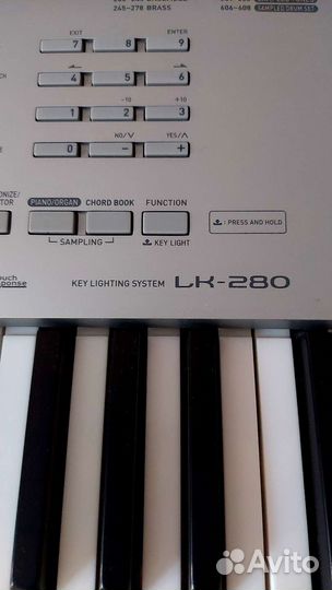 Синтезатор casio lk 280