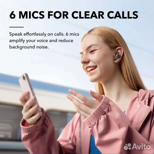 Беспроводные наушники Soundcore Liberty 4nc