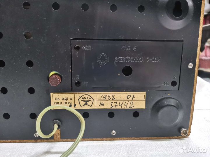 Часы настольные Электроника 7 СССР Большие