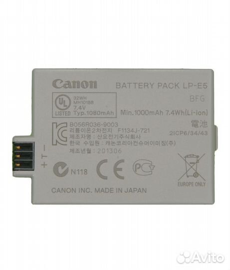 Canon LP-E5 (гарантия,Trade-in) - новый
