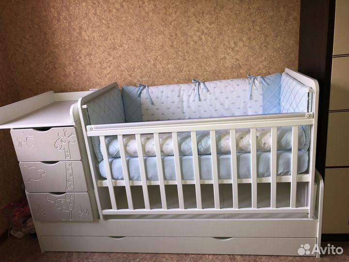 Бортики в кроватку