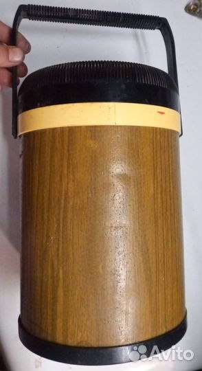 Термос большой СССР пластик