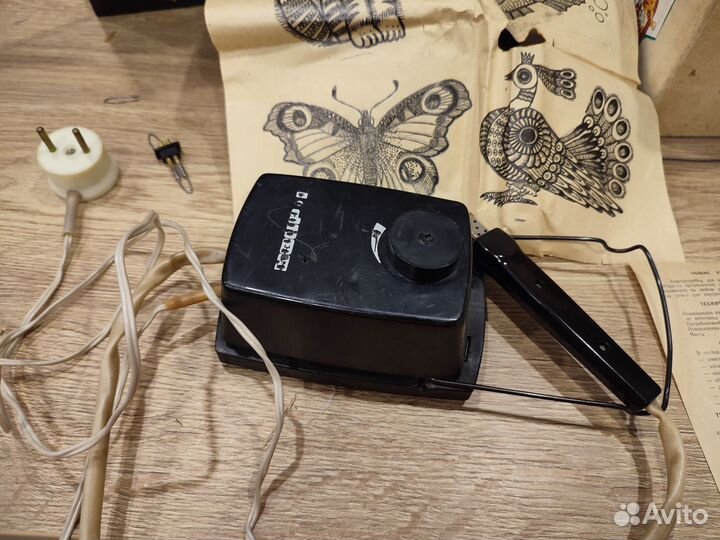 Выжигатель Узор-1 для выжигания по дереву СССР