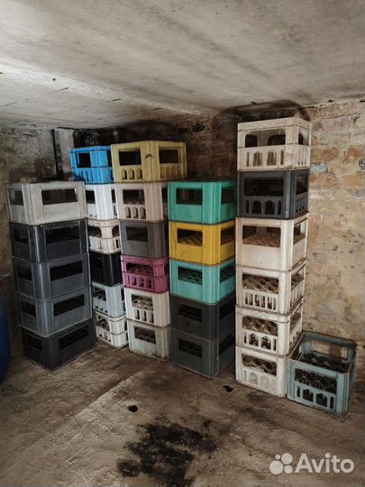 Пластиковые ящики для бутылок