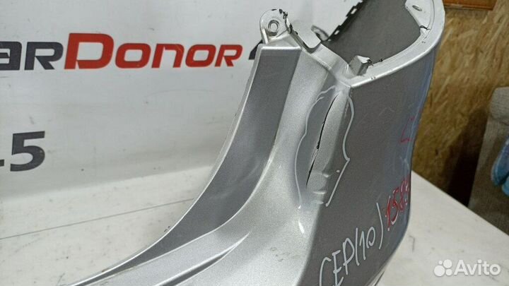 Бампер задний б/у для Kia Rio (15890) (866114Y500)