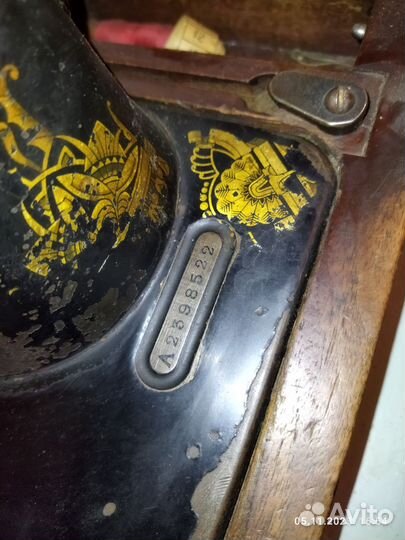 Швейная машинка зингер антикварная