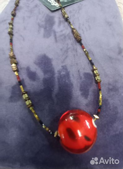 DzeDsign колье натуральная шпинель