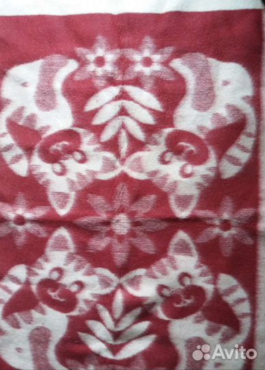 Одеяло шерстяное