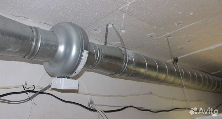 Монтаж приточно-вытяжной вентиляции