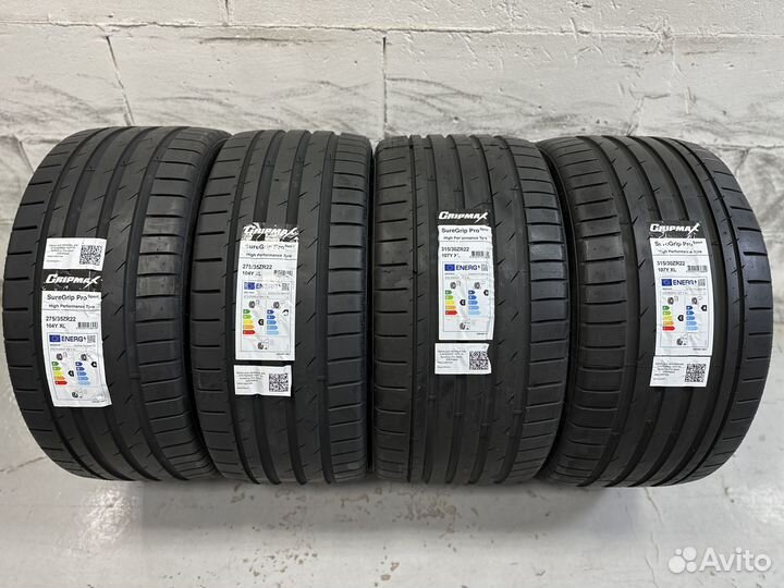 Gripmax SureGrip Pro Sport 275/35 R22 и 315/30 R22 107Y