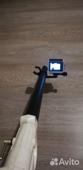 Крепление GoPro на ружье для подводной охоты