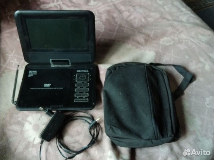 Портативный dvd плеер supra