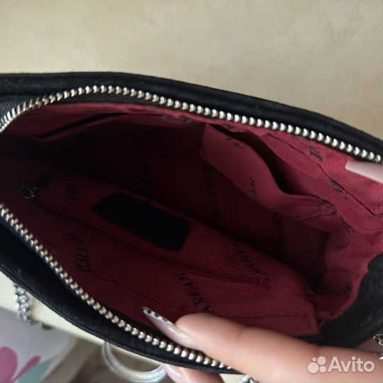 Сумка женская натуральная замша