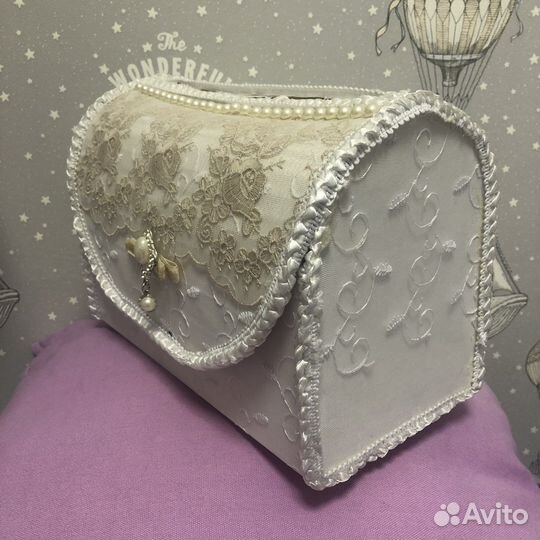Свадебная коробка для денег