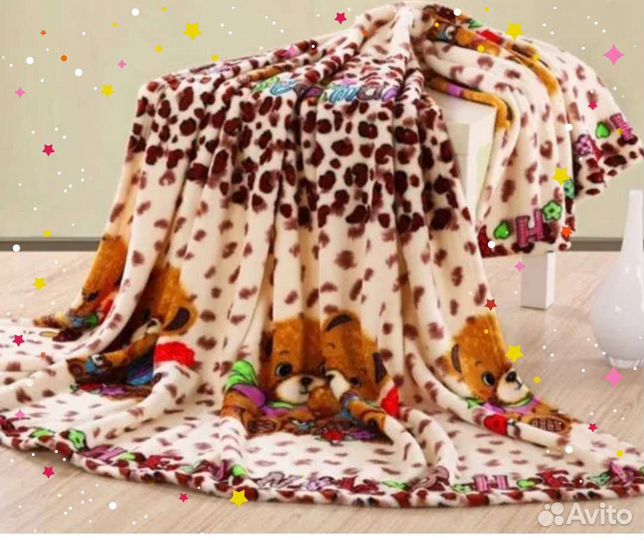 Мягкое одеяло-плед