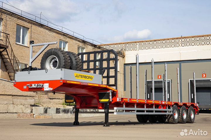 Полуприцеп трал (тяжеловоз) Juterborg 985234, 2023