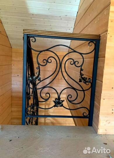 Лестница в стиле лофт