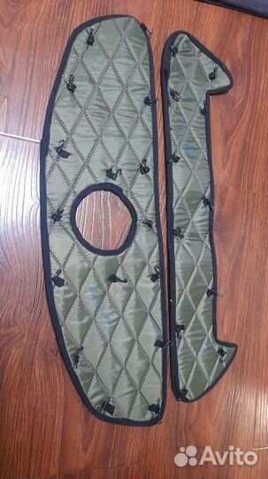 Утеплитель решетки радиатора на ssangyong actyon