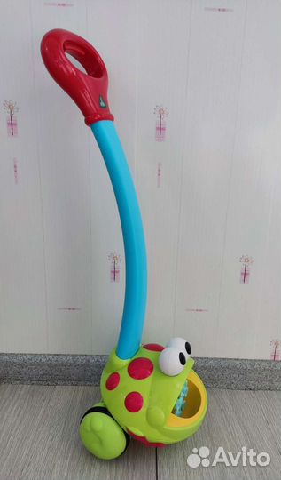 Детская каталка лягушка