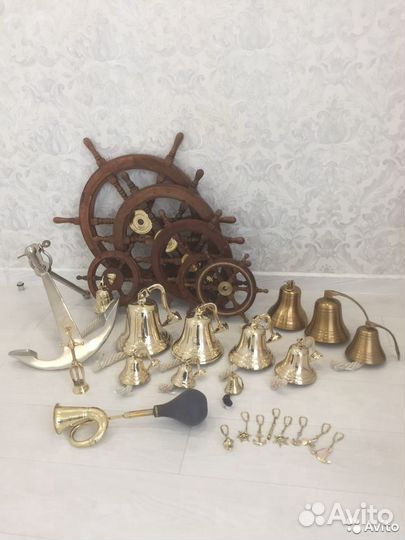 Штурвалы Рынды Якоря Фонари и др