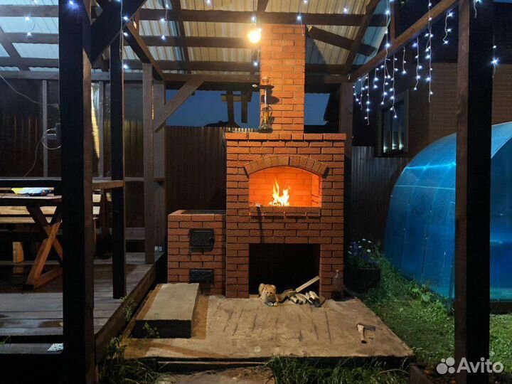 Тандыр, мангал, печник, барбекю зона