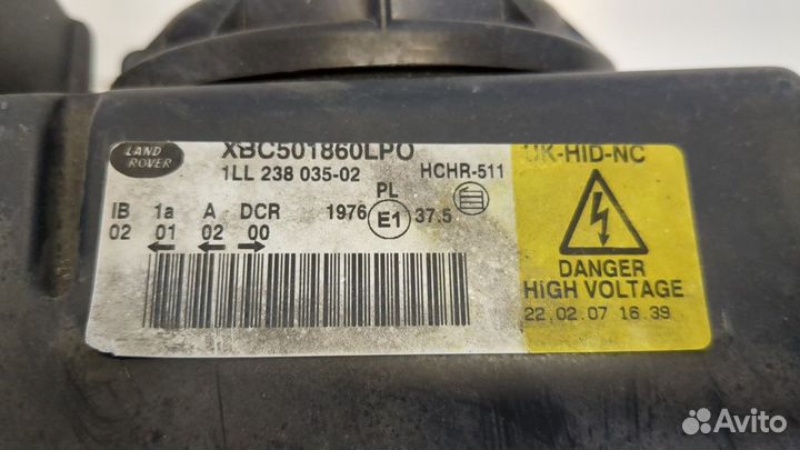 Фара (передняя) правая Land Rover Range Rover 3 (LM), 2007