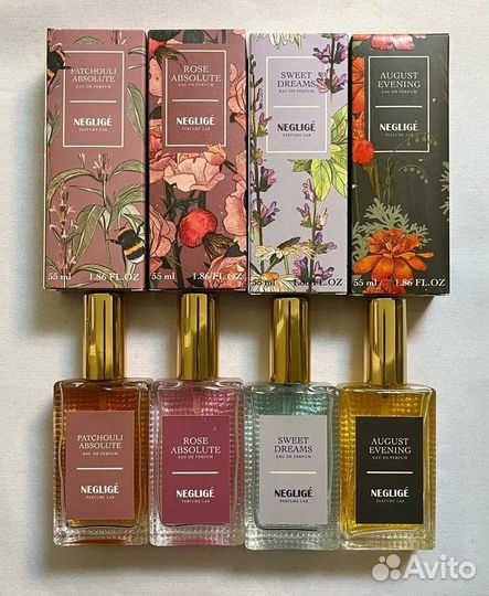 Нишевая парфюмерия, Neglige, пробники