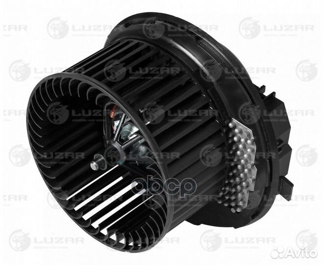 Э/вентилятор отоп. с резист. для а/м Skoda Octa