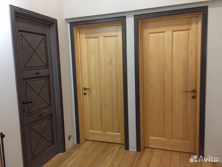 Двери межкомнатные из массива